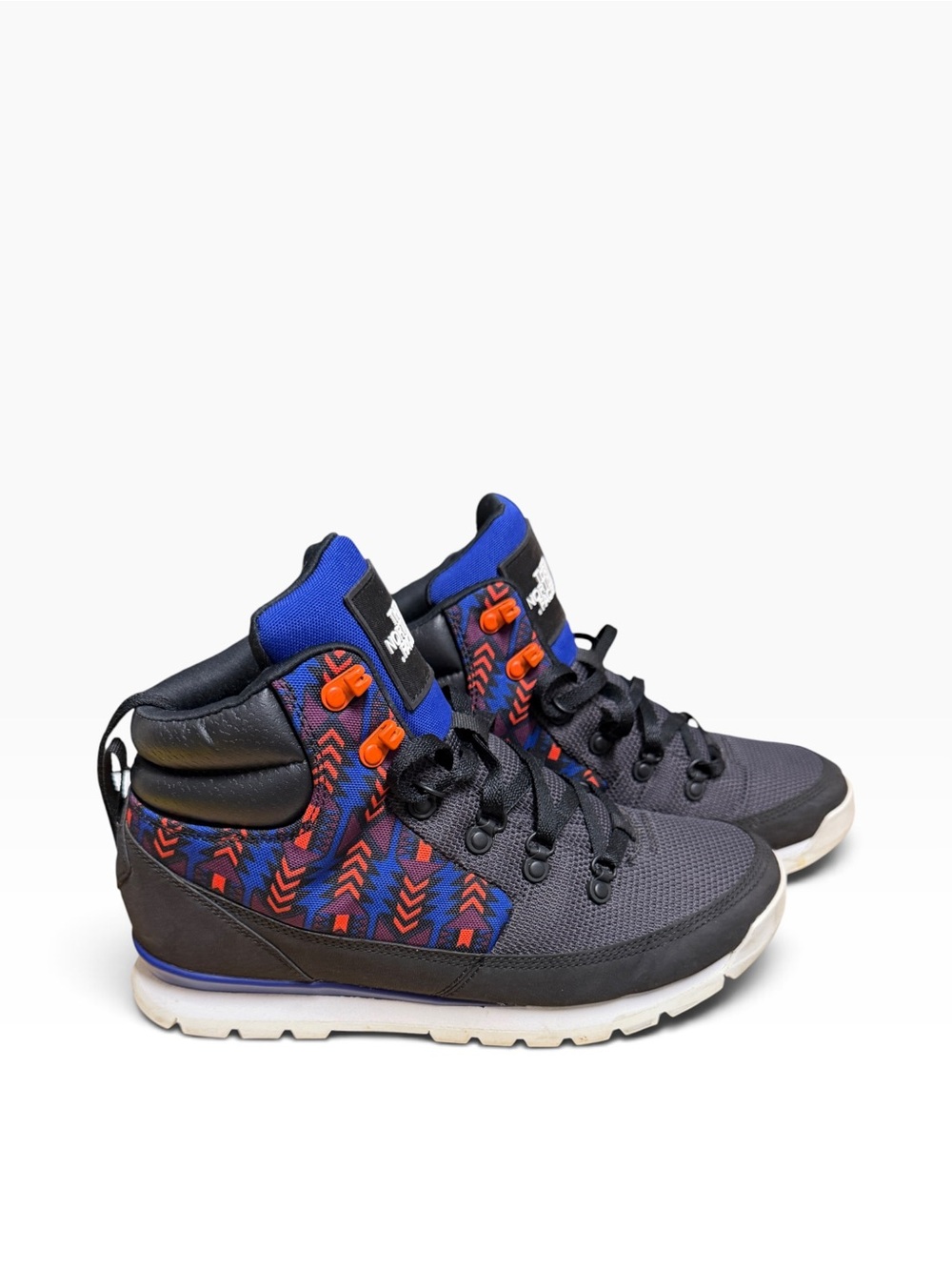 The North Face 92 Rage Back-To-Berkeley Boots Men’s 9.5 Black Aztec Blue